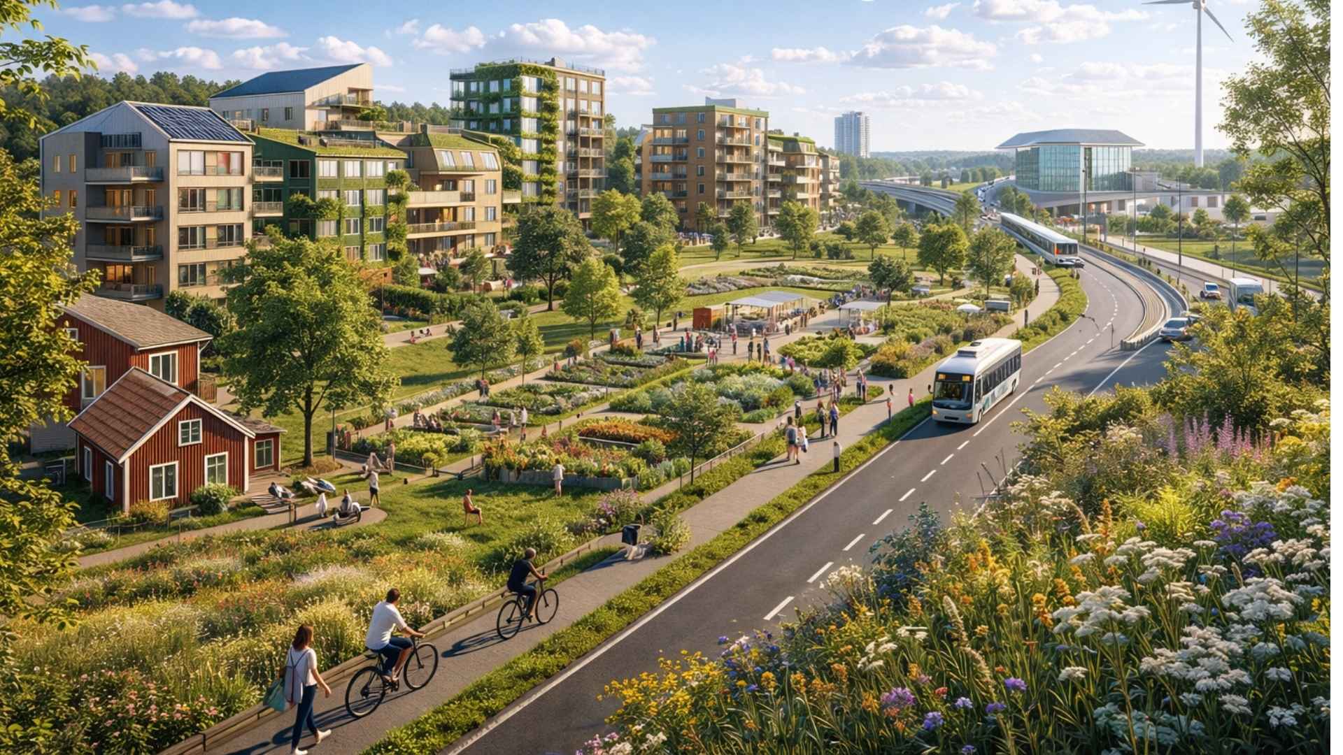 Östra Märsta – Liberalernas vision för hållbar stadsutveckling