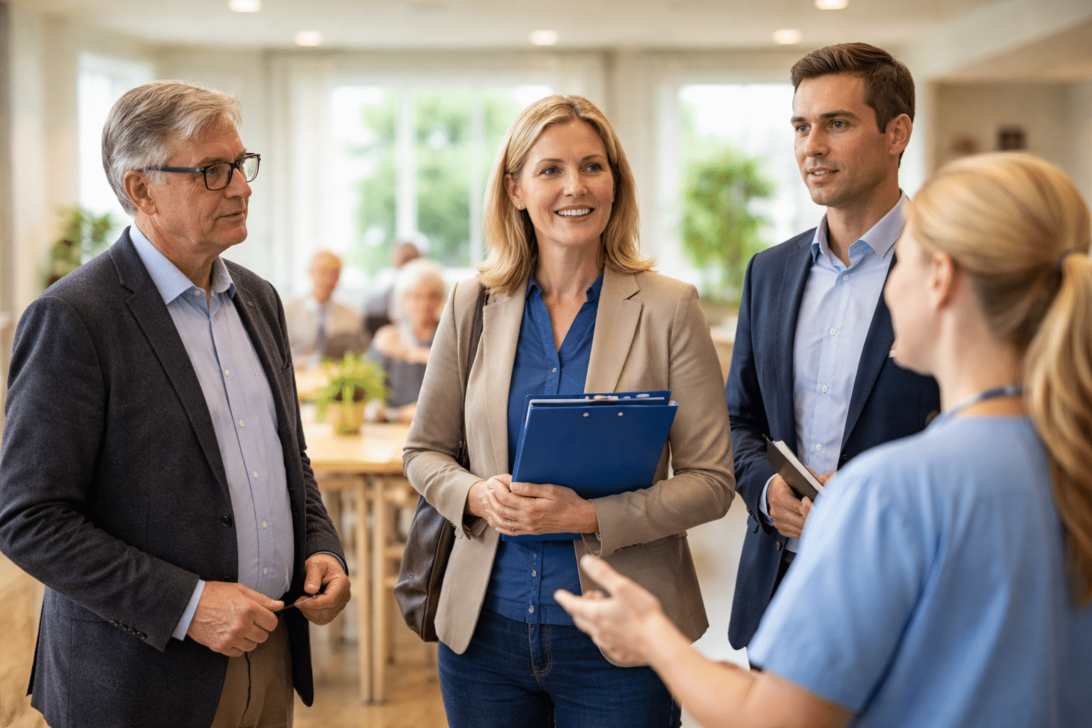 Kommunal verksamhet i Sigtuna där politiker gör studiebesök för ökad insyn