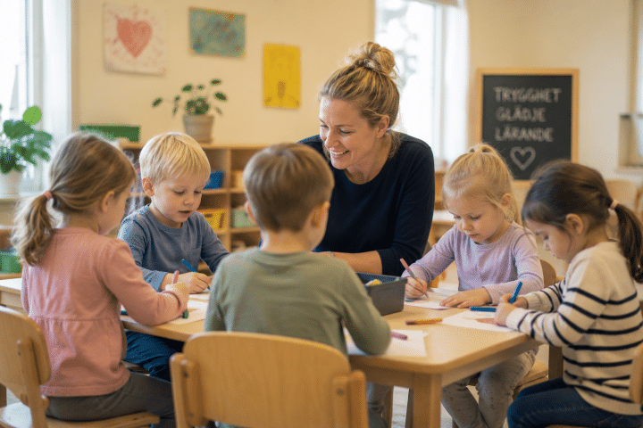 Mindre barngrupper i Sigtuna ger bättre förutsättningar för barn och pedagoger.