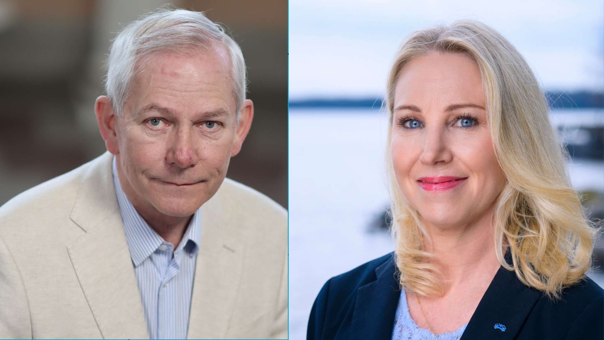 Jaak Akker och Pernilla Bergqvist(bild av Pernilla är tagen av Stefan Tell)
