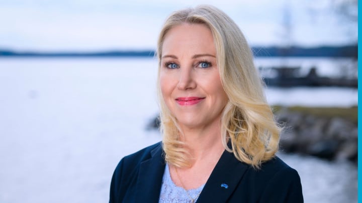 Pernilla Bergqvist från Liberalerna i Sigtuna efter beskedet om den nya kommunledningen